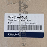 [HCC / HANON] COMPRESSOR ASSY 97701-A9100 97701A9100 97701 A9100