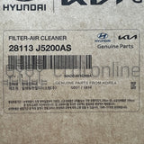 FILTER-AIR CLEANER [ORIGINAL] 28113-J5200AS 28113J5200AS 28113 J5200AS