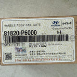 [ORIGINAL] HANDLE ASSY-TAIL GATE 81820-P6000 81820P6000 81820 P6000