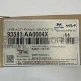 [ORIGINAL] UNIT ASSY-POWER WINDOW SUB 93581-AA0004X 93581AA0004X 93581 AA0004X