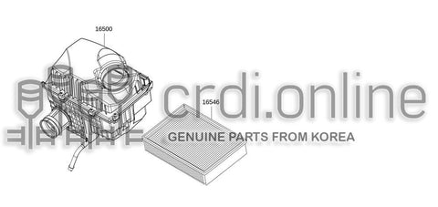 ELEMENT ASSY 16546-5171R 165465171R 16546 5171R