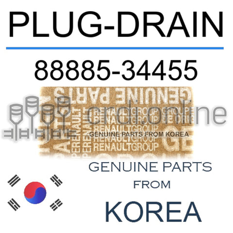 PLUG-DRAIN [ORIGINAL] 88885-34455 8888534455 88885 34455