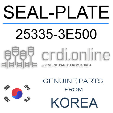 SEAL-PLATE 25335-3E500 253353E500 25335 3E500