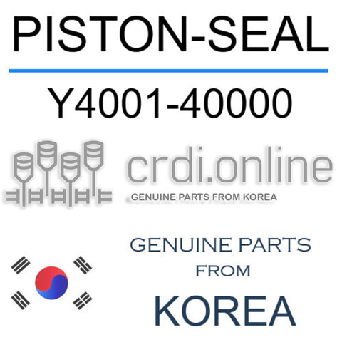 PISTON-SEAL [ORIGINAL] Y4001-40000 Y400140000 Y4001 40000