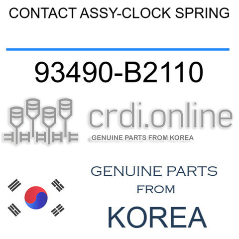 CONTACT ASSY-CLOCK SPRING [ORIGINAL] 93490-B2110 93490B2110 93490 B2110