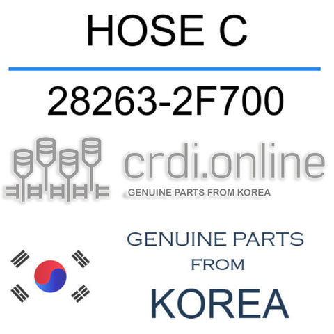 HOSE C [ORIGINAL] 28263-2F700 282632F700 28263 2F700