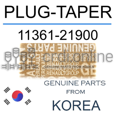 PLUG-TAPER [ORIGINAL] 11361-21900 1136121900 11361 21900