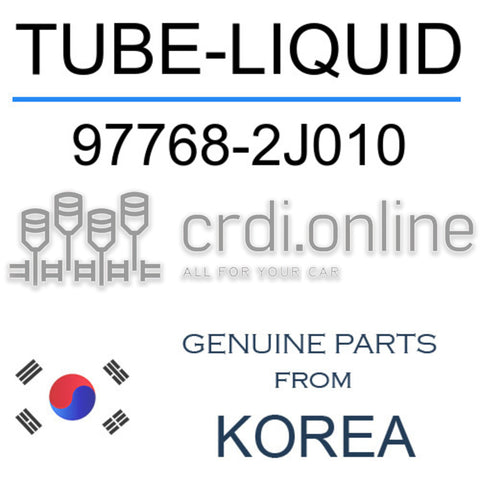 TUBE-LIQUID [ORIGINAL] 97768-2J010 977682J010 97768 2J010