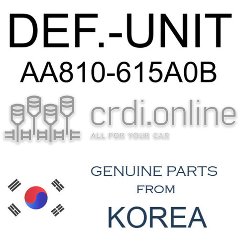 DEF.-UNIT [ORIGINAL] AA810-615A0B AA810615A0B AA810 615A0B