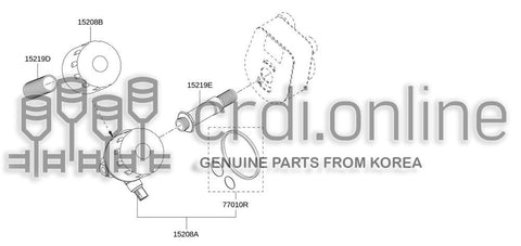 FILTER-OIL 82007-68927 8200768927 82007 68927