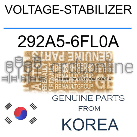 VOLTAGE-STABILIZER [ORIGINAL] 292A5-6FL0A 292A56FL0A 292A5 6FL0A