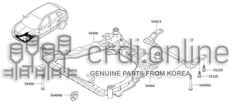 STOPPER-REBOUNDFRONT SUSPENSION MOUNTING [ORIGINAL] 54464-JY00A 54464JY00A 54464 JY00A