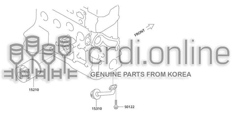 STRAINER ASSY-OIL 15310-41900 1531041900 15310 41900
