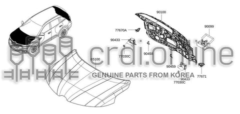 DOOR ASSY-BACK 90100-5604R 901005604R 90100 5604R