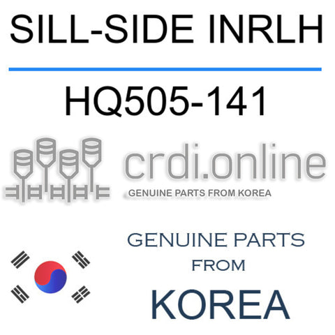 SILL-SIDE INRLH [ORIGINAL] HQ505-141 HQ505141 HQ505 141