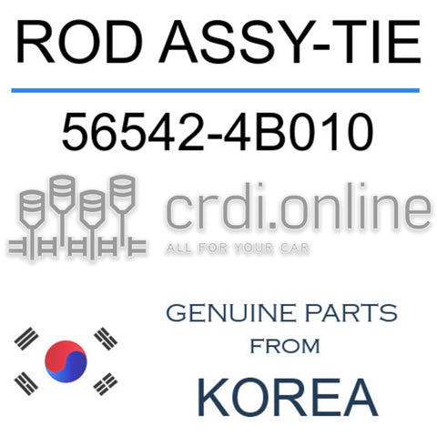 ROD ASSY-TIE [ORIGINAL] 56542-4B010 565424B010 56542 4B010