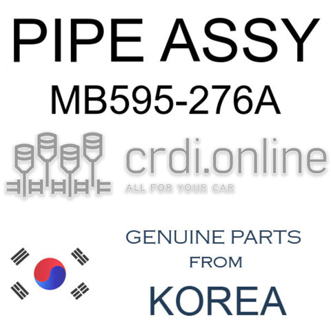 PIPE ASSY MB595-276A MB595276A MB595 276A