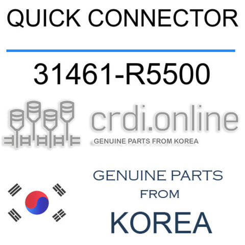 QUICK CONNECTOR [ORIGINAL] 31461-R5500 31461R5500 31461 R5500
