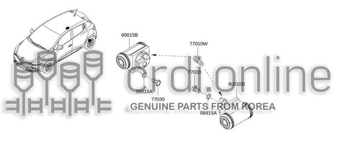 ROLL REAR BRAKE 44100-7263R 441007263R 44100 7263R