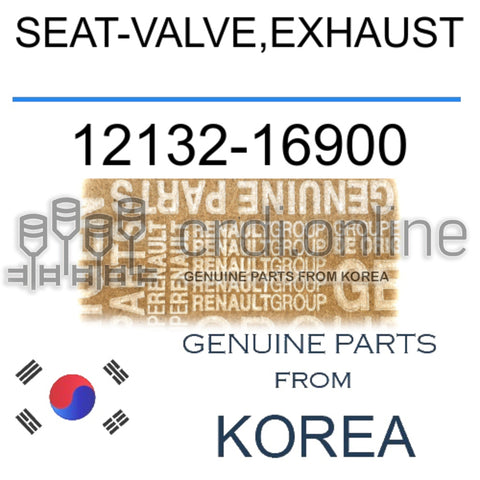 SEAT-VALVE,EXHAUST [ORIGINAL] 12132-16900 1213216900 12132 16900