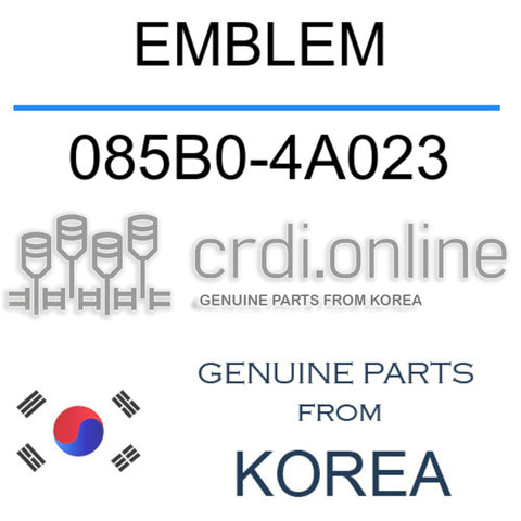 EMBLEM [ORIGINAL] 085B0-4A023 085B04A023 085B0 4A023