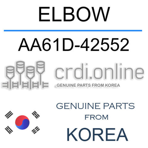 ELBOW [ORIGINAL] AA61D-42552 AA61D42552 AA61D 42552