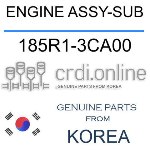ENGINE ASSY-SUB [ORIGINAL] 185R1-3CA00 185R13CA00 185R1 3CA00