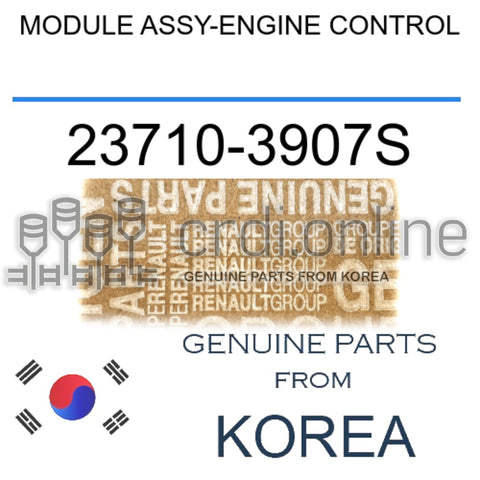 MODULE ASSY-ENGINE CONTROL [ORIGINAL] 23710-3907S 237103907S 23710 3907S