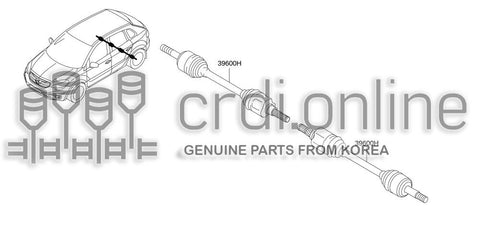 SHAFT ASSY-REAR DRIVE 39600-JD60A 39600JD60A 39600 JD60A