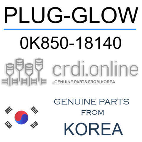 PLUG-GLOW [ORIGINAL] 0K850-18140 0K85018140 0K850 18140