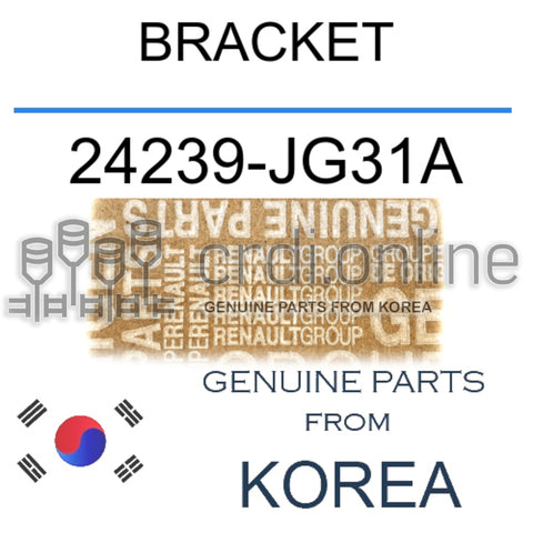 BRACKET [ORIGINAL] 24239-JG31A 24239JG31A 24239 JG31A