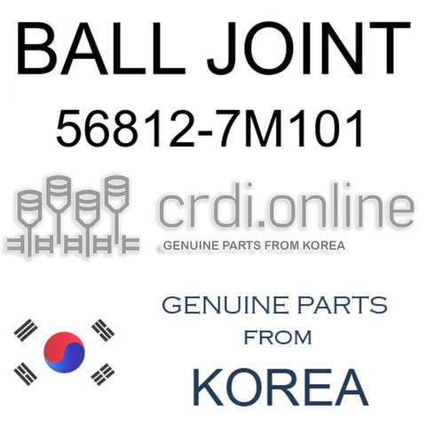BALL JOINT [ORIGINAL] 56812-7M101 568127M101 56812 7M101