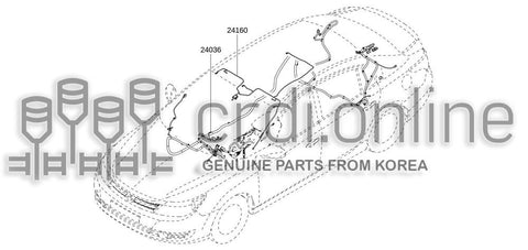 HARNESS-ROOF 24160-7830R 241607830R 24160 7830R