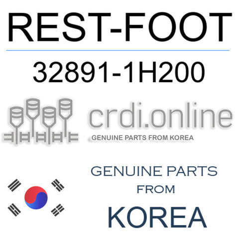 REST-FOOT 32891-1H200 328911H200 32891 1H200