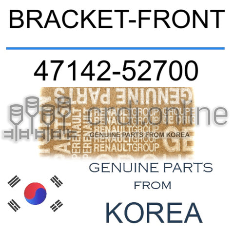 BRACKET-FRONT [ORIGINAL] 47142-52700 4714252700 47142 52700