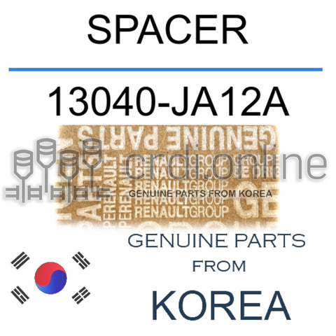 SPACER [ORIGINAL] 13040-JA12A 13040JA12A 13040 JA12A