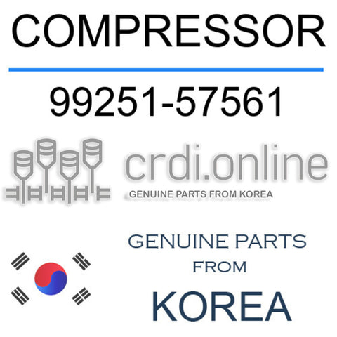 COMPRESSOR [ORIGINAL] 99251-57561 9925157561 99251 57561