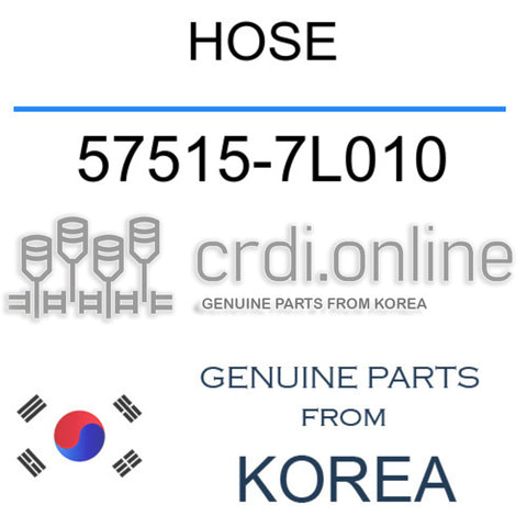 HOSE [ORIGINAL] 57515-7L010 575157L010 57515 7L010