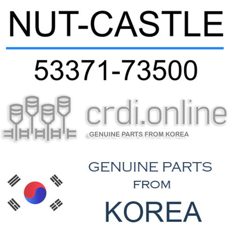 NUT-CASTLE 53371-73500 5337173500 53371 73500