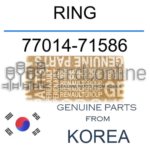 RING [ORIGINAL] 77014-71586 7701471586 77014 71586