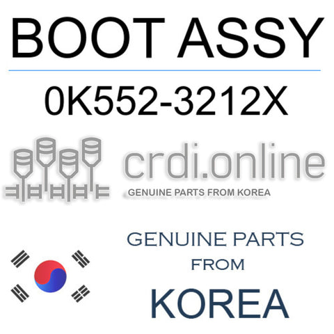 BOOT ASSY 0K552-3212X 0K5523212X 0K552 3212X