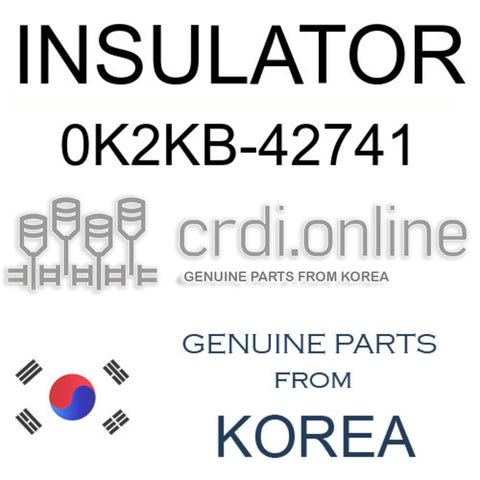 INSULATOR [ORIGINAL] 0K2KB-42741 0K2KB42741 0K2KB 42741