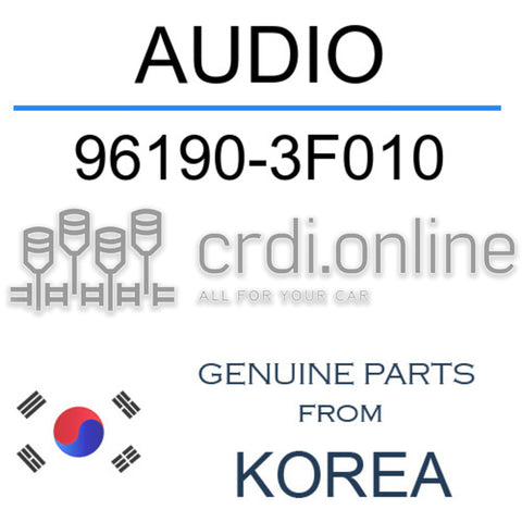 AUDIO 96190-3F010 961903F010 96190 3F010
