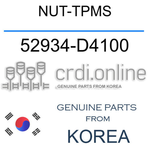 [ORIGINAL] NUT-TPMS 52934-D4100 52934D4100 52934 D4100