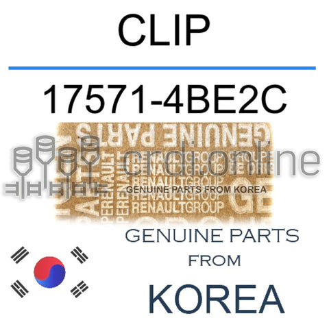 CLIP [ORIGINAL] 17571-4BE2C 175714BE2C 17571 4BE2C