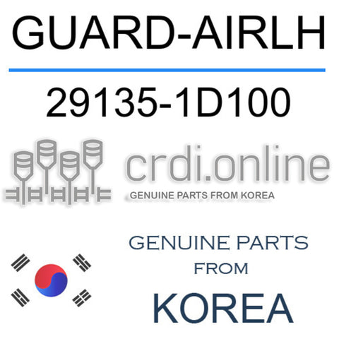GUARD-AIRLH [ORIGINAL] 29135-1D100 291351D100 29135 1D100