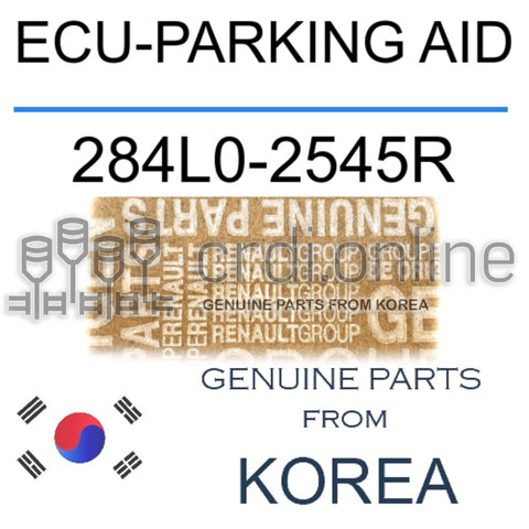 ECU-PARKING AID [ORIGINAL] 284L0-2545R 284L02545R 284L0 2545R