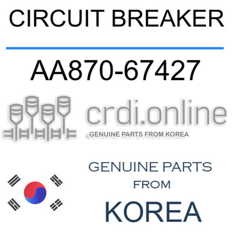 CIRCUIT BREAKER [ORIGINAL] AA870-67427 AA87067427 AA870 67427