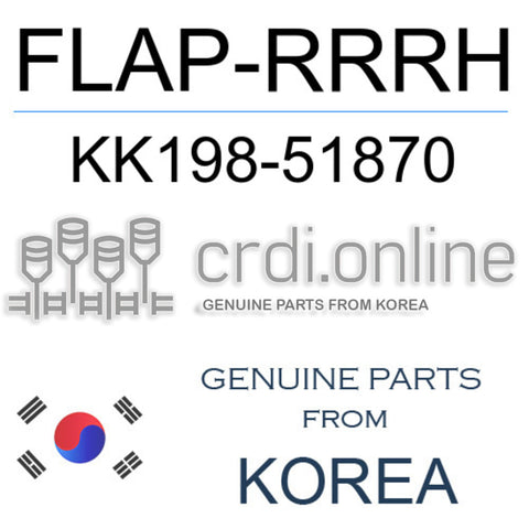 FLAP-RRRH KK198-51870 KK19851870 KK198 51870