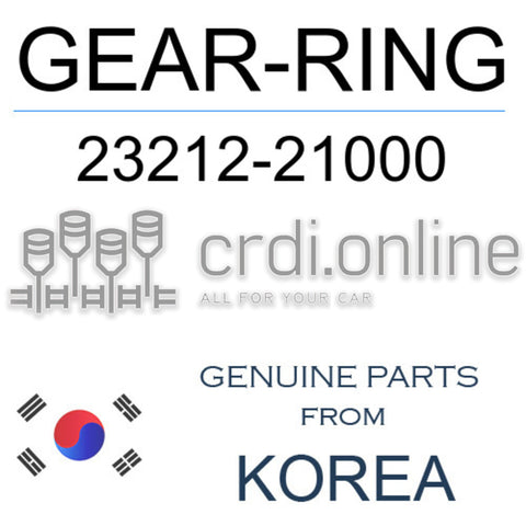 GEAR-RING [ORIGINAL] 23212-21000 2321221000 23212 21000